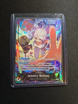One Piece TCG OP15 -EB04 Jewelry Bonney Leader Alt Art EB04-001 NM - Image 1