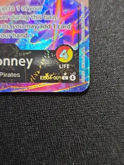 One Piece TCG OP15 -EB04 Jewelry Bonney Leader Alt Art EB04-001 NM - Image 3