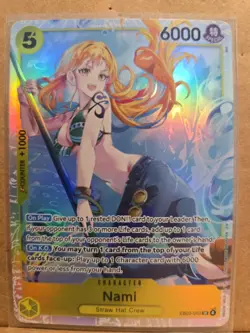 ONE PIECE Nami (053) #EB03-053 Foil Extra Booster: One Piece Heroines Edition NM - Image 1