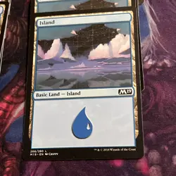 Island (266) - Core Set 2019 #266/280 MTG Magic The Gathering x30 - Image 5