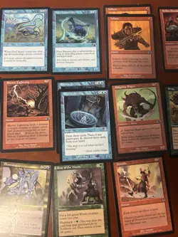 MTG Vintage Lot - Prophecy / Odyssey / Onslaught Era - Rhystic Lightning - Image 5