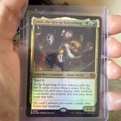 Loot, the Key to Everything 0021 Foil The Big Score BIG MTG NM - Image 1
