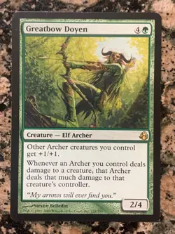 MTG Greatbow Doyen x1 Morningtide NM, Magic the Gathering - Image 1