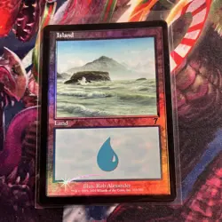 Island (333) -Foil NM MTG 7th Edition - Image 1