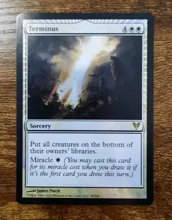 MTG Terminus - Foil Avacyn Restored Magic LP - Image 1