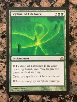 MTG Leyline of Lifeforce x1 Guildpact, Magic the Gathering - Image 1