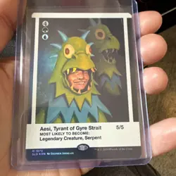 MTG Aesi, Tyrant of Gyre Strait RAINBOW FOIL Secret Lair 1873 NM - Image 1