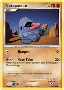 Nosepass (#109/146) - Reverse Holofoil DP - Legends Awakened MP Pokemon - Image 1