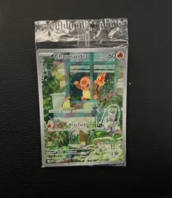 SV: Scarlet & Violet Promo Cards #044 Charmander POKEMON CENTER PROMO SEALED #2 - Image 1