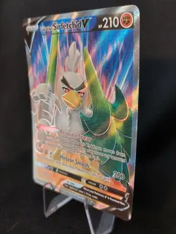 Galarian Sirfetch'd V 174/185 - Vivid Voltage Full Art Holo Pokemon TCG - NM - Image 4