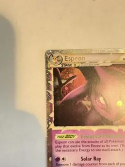 Holo Bleed Espeon Prime 81/90 Undaunted Holo Ultra Rare Lp Pokemon - Image 2