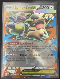 2025 Pokemon Mega Evolution Mega Kangaskhan ex #104 Near Mint - In Hand! Fast! - Image 1