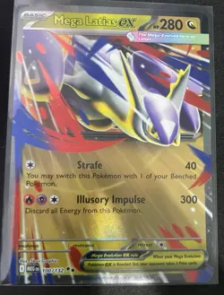 Mega Latias Ex Mega Evolutions 100/132 NM - In Hand! - Ready To Ship! - Pokemon! - Image 1
