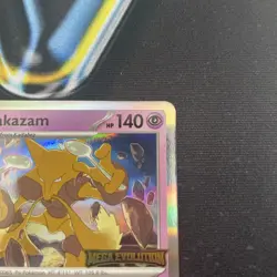 Alakazam Mega Evolution Stamped Build and Battle Promo 003 Pokemon IN HAND NEW - Image 3