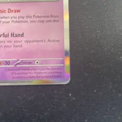 Alakazam Mega Evolution Stamped Build and Battle Promo 003 Pokemon IN HAND NEW - Image 4