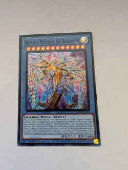 Yugioh! Drytron Meteonis DA Draconids - INFO-EN032 - Super Rare - 1st Edition NM - Image 1