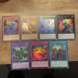 Lot Of 7 Holo 2025 Mega Pack Yugioh Cards. All NM. +Bonus Cards. FREE SHIPPING! - Image 1