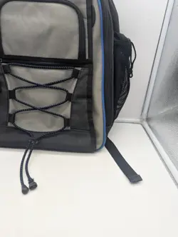 Ultra Pro TCG Gaming Backpack Yugioh Pokemon Magic Black Blue Multiple Pockets - Image 4