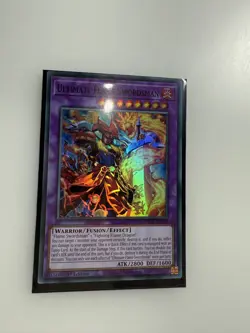 Ultimate Flame Swordsman MZMI-EN004 Super Rare 1st Edition Near Mint Yugioh - Image 1