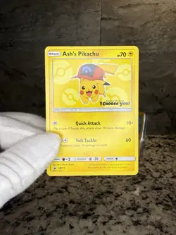 Lot Of 3 Pokemon Tcg I Choose You ! Ash's Pikachu Cards - Image 2