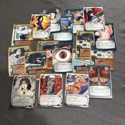 Naruto Cards Lot Suzume Kakashi Naruto Uzumaki Sasuke Uchiha Hanabi Hyuga - Image 1