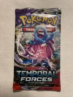 Pokemon SV Temporal Forces Booster Pack - 10 Cards/Pack - Random Art - SEALED - Image 1