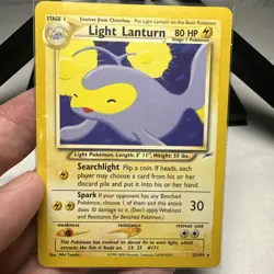 Light Lanturn 23/105 Rare Neo Destiny Pokemon Card LP WOTC TCG - Image 1