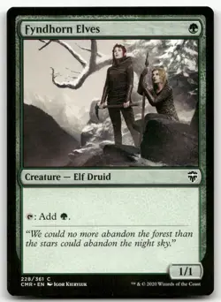 Fyndhorn Elves #228 (NM) Commander Legends CMR Magic MTG - Image 1