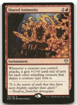 Shared Animosity #158 (NM) Commander 2020 C20 Magic MTG - Image 1
