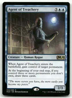 Agent of Treachery #43 (NM) Core Set 2020 M20 Magic MTG - Image 1