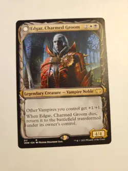 Edgar, Charmed Groom Edgar Markov’s Coffin – Innistrad Crimson Vow – NM – MTG - Image 1