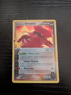 Team Magma's Groudon 9/95 Classic Collection Holo Celebrations Pokemon LP+ - Image 1
