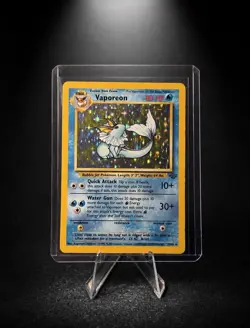 Pokemon - Vaporeon 12/64 Jungle Holo - Image 1