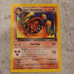 Pokemon Dark Charmeleon Team Rocket 32/82 Uncommon Regular Wizards 2000 Himeno - Image 1