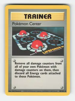 Base Set #085/102 Pokemon Center Uncommon Near Mint or Better - Image 1