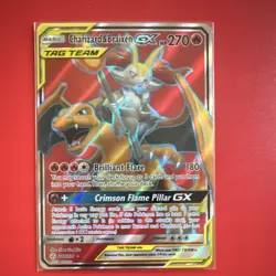 The Pokemon Company Charizard & Braixen GX 212/236 UR Holo ENG - Image 1