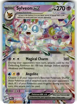 Sylveon ex 041/131 Holo Double Rare Prismatic Evolutions Pokemon Near Mint - Image 1