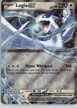 Lugia ex 082/131 Double Rare Prismatic Evolutions Pokemon Near Mint - Image 1