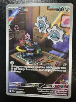 Pokemon TCG Klink 139/086 SV: Black Bolt Illustration Rare - Image 1