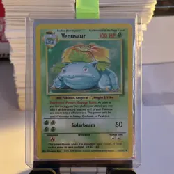 Wizards of the Coast Pokemon TCG Venusaur Base Set 15/102 Holo 100 HP 1999 - Image 1