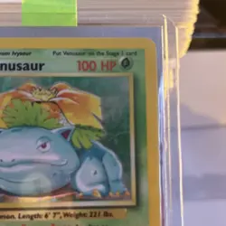 Wizards of the Coast Pokemon TCG Venusaur Base Set 15/102 Holo 100 HP 1999 - Image 2