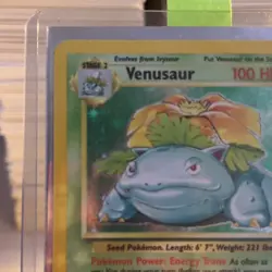 Wizards of the Coast Pokemon TCG Venusaur Base Set 15/102 Holo 100 HP 1999 - Image 3