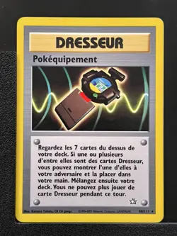 Carte Pokemon Pokequipement 88/111 Unlimited Ed 2 Neo Genesis Wizards 1 - Image 2