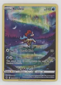 Full Art - Keldeo Pokemon Sword & Shield Crown Zenith Galarian Gallery #GG07 - Image 1