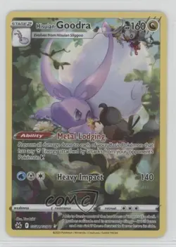 Full Art - Hisuian Goodra Pokemon Sword & Shield Crown Zenith Galarian Gallery - Image 1