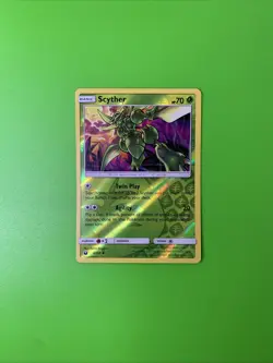 Scyther 4/168 Celestial Storm Reverse Holo Pokemon Card LP+ - Image 1