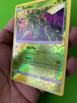 Scyther 4/168 Celestial Storm Reverse Holo Pokemon Card LP+ - Image 4