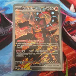 The Pokemon Company Pokemon TCG Volcanion ex 220HP 182/159 SV09 SIR Holo EN - Image 1