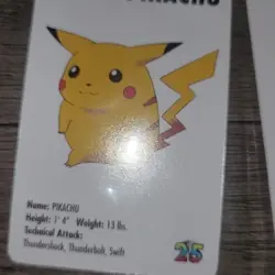 1998 KFC Pokemon Mini Cards Set Lot vintage - Image 2