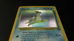 Lapras Fossil 10/62 Pokemon Unlimited Holofoil Near Mint - Image 2